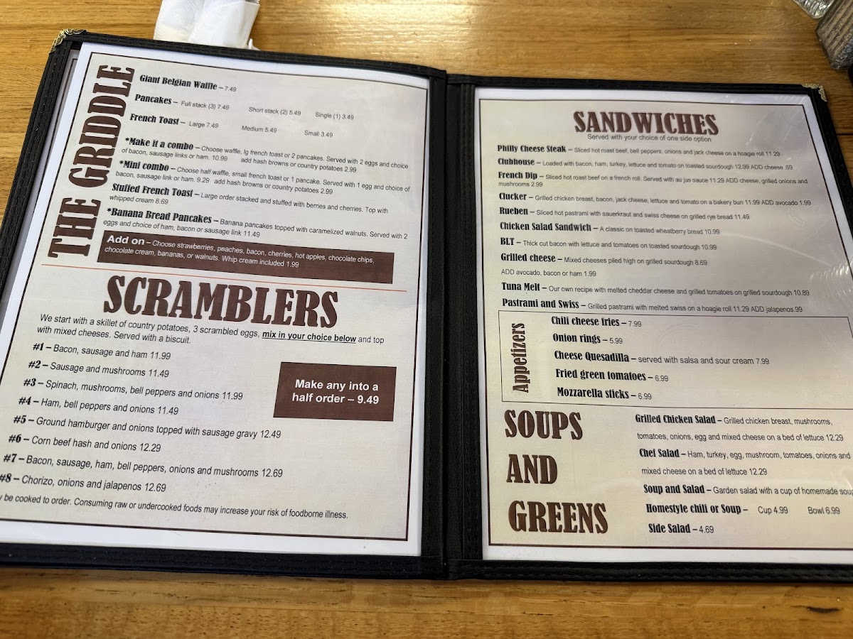 Menu The Stubborn Mule-2